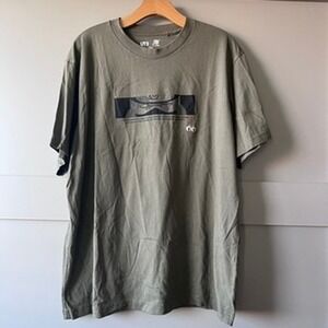 UNIQLO UT Naruto Kakashi Graphic T Shirt Men's XL Olive Green‎ Anime Manga Japan